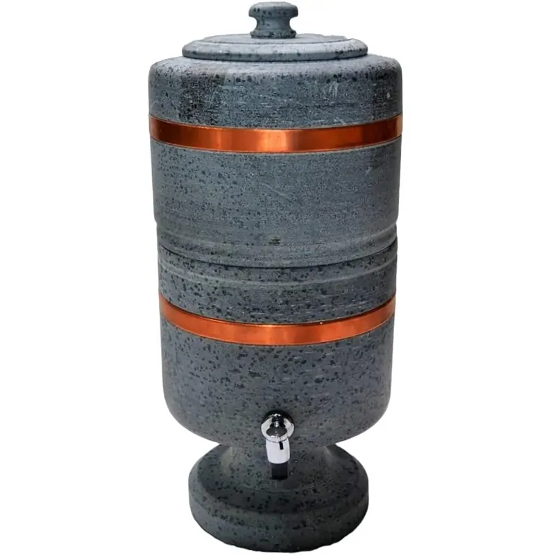 Filtro de Água Pedra de Sabão Torneira e Vela Completo 6L