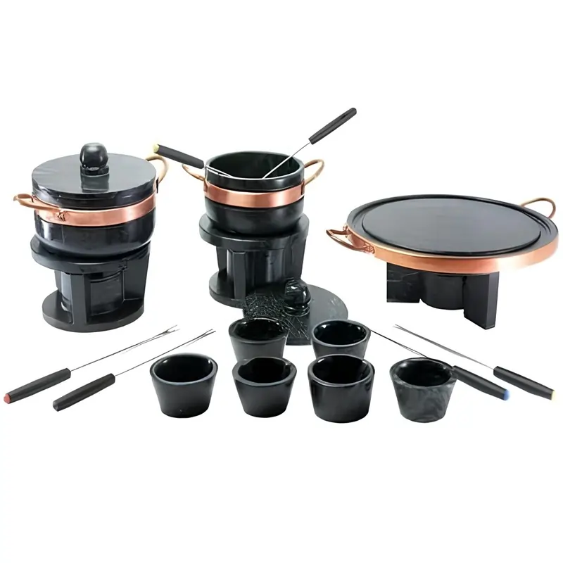 KITFONDUE-DE-PEDRA-SABAO-CHAPA-37-CM-PANELAS-DE-500-E-800-ML-6-CUMBUCAS-6-GARFINHOS