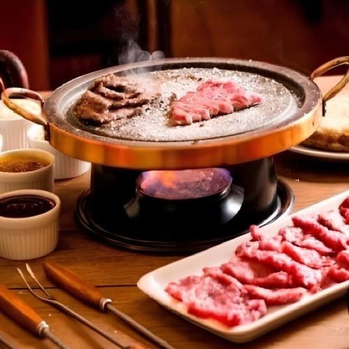 Fondue-Grill-carne-pedra-sabão