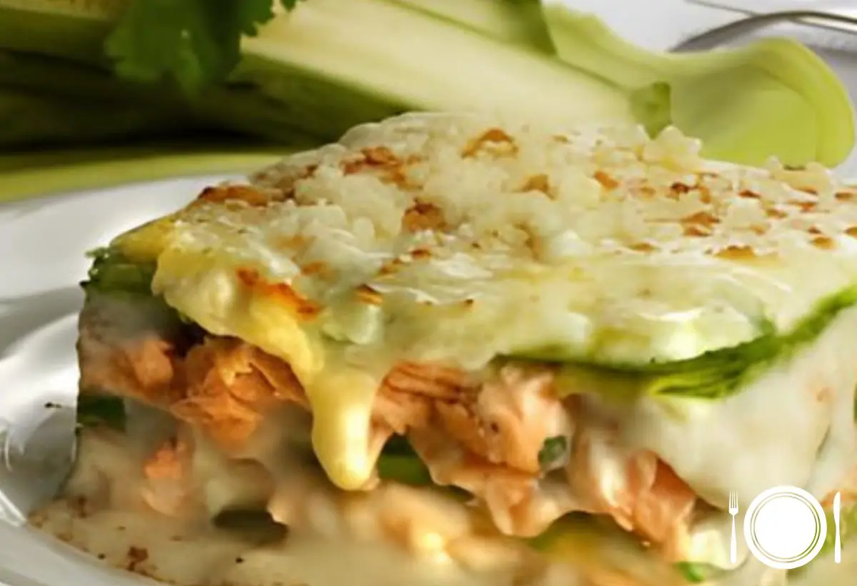 Lasanha de Abobrinha na Panela de Ferro