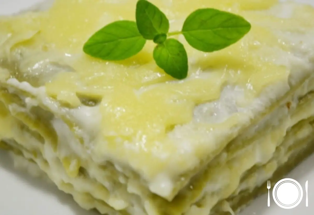 Lasanha Vegetariana de Queijo na Panela de Pedra