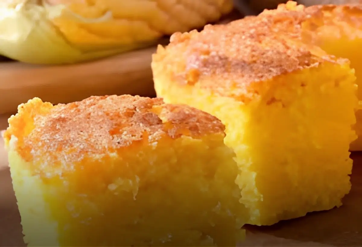 Bolo de Flocão de Milho