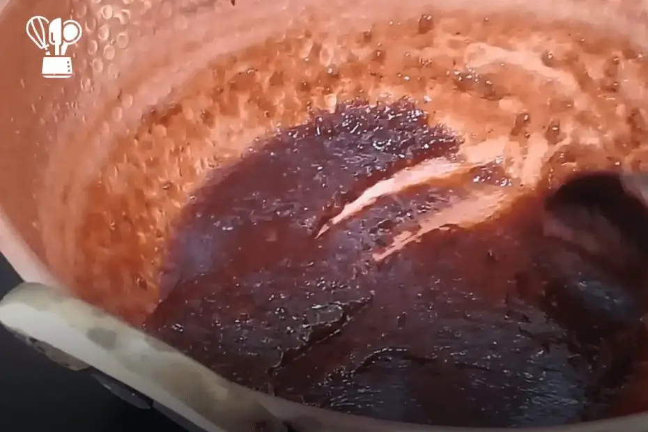 doce de banana na panela de cobre