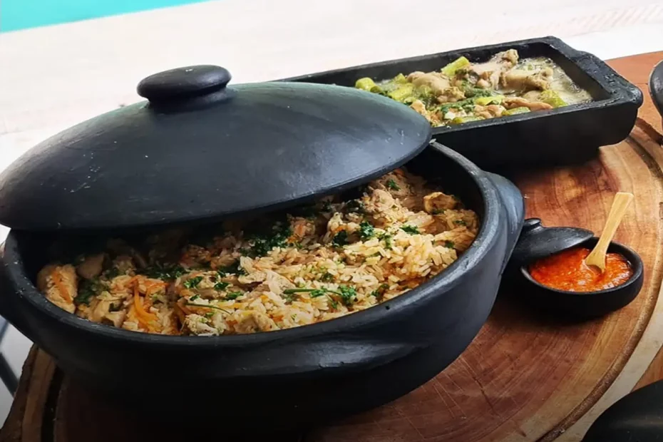 panela de barro de 5l