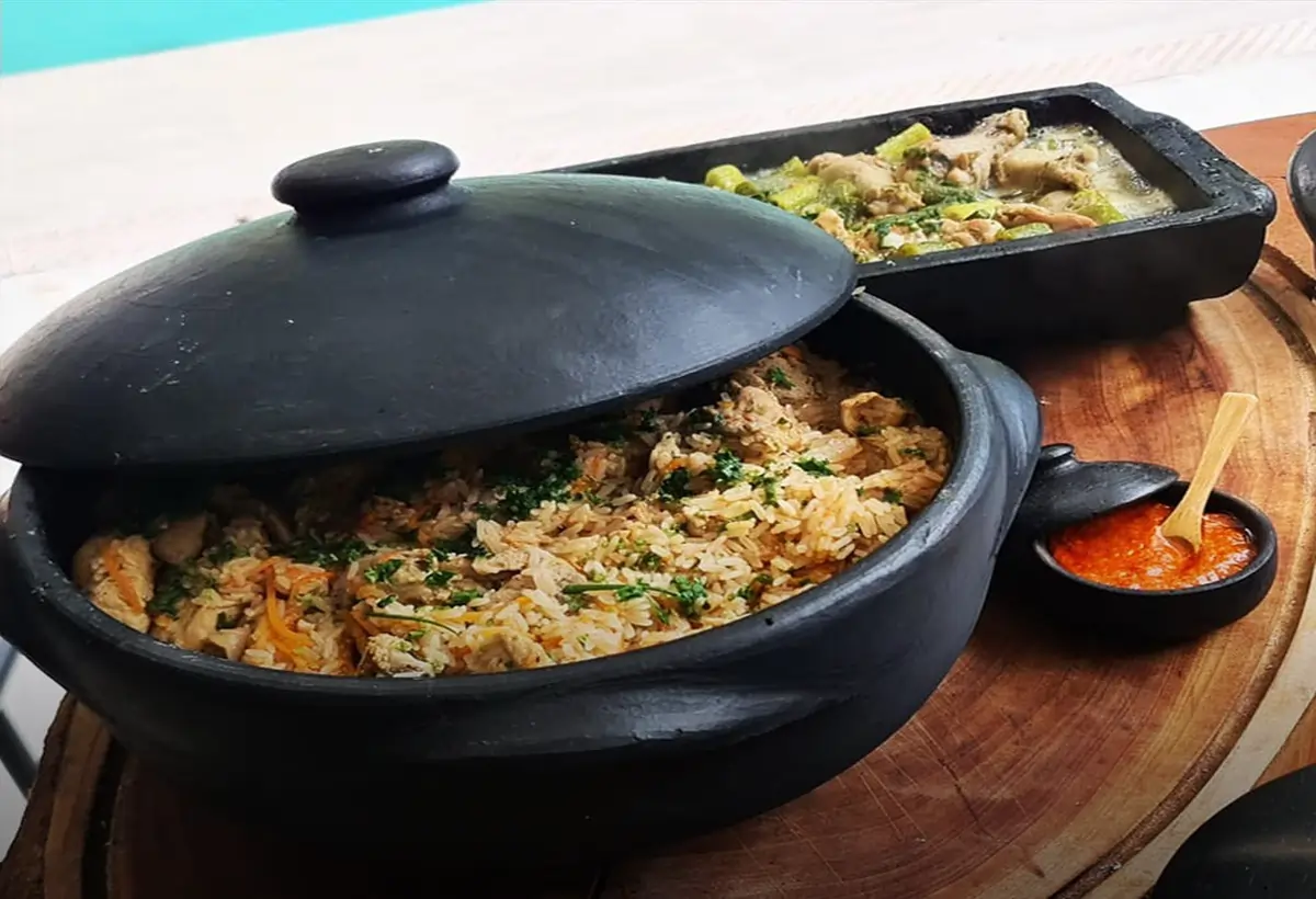 panela de barro de 5l