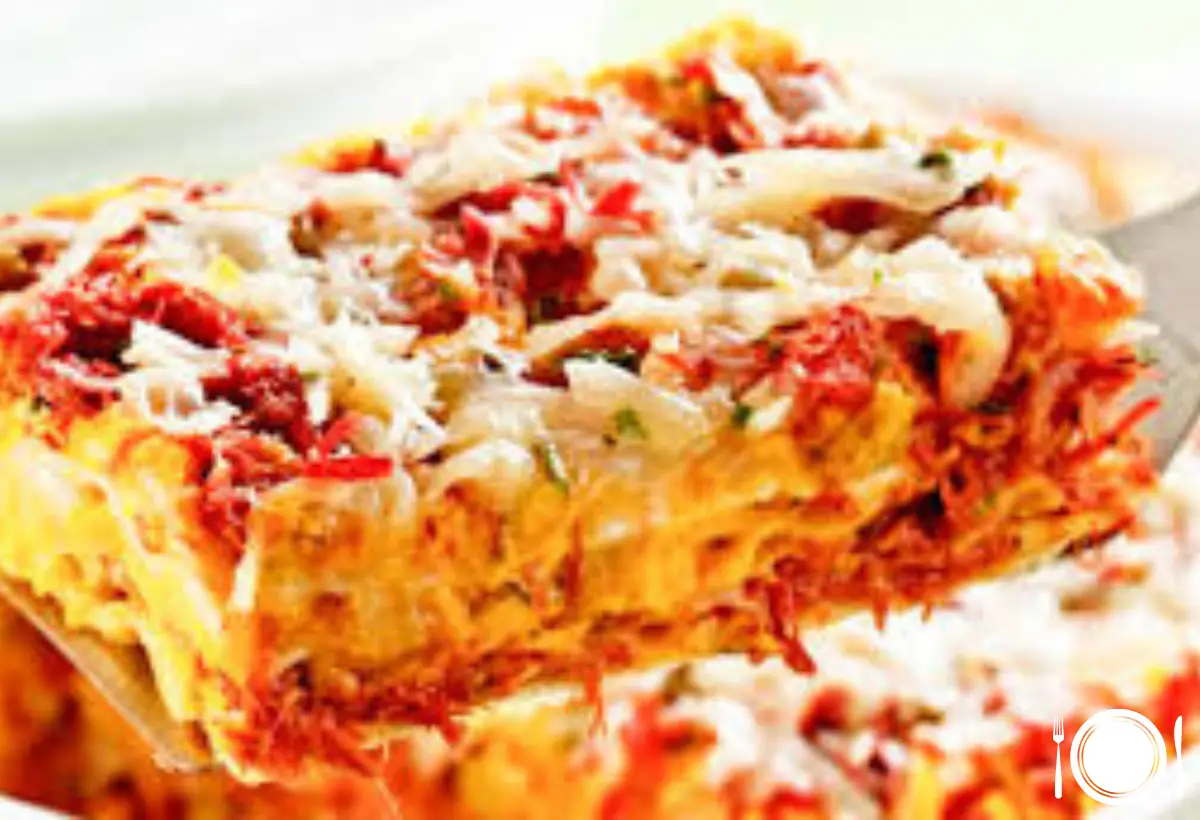 Lasanha de Carne Seca na Panela de Pedra