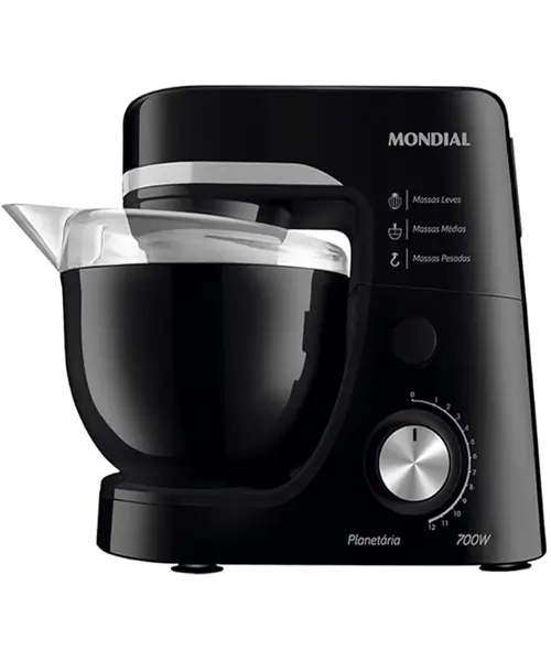 Batedeira-Planetaria-Mondial-Preto-700W-110V-BP-03-B