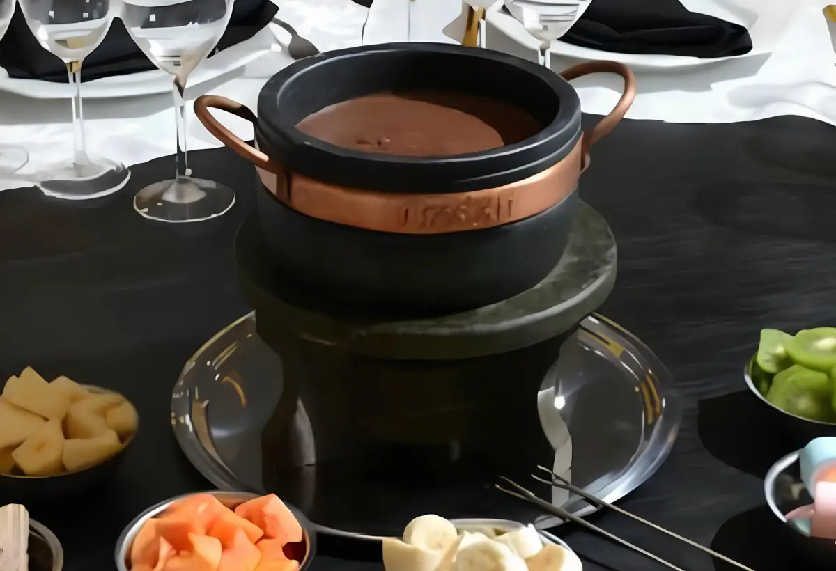 Fondue na Panela de Pedra Sabão