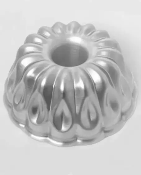 Forma Em Alumínio Decorado Em Gotas Caparroz - 1043