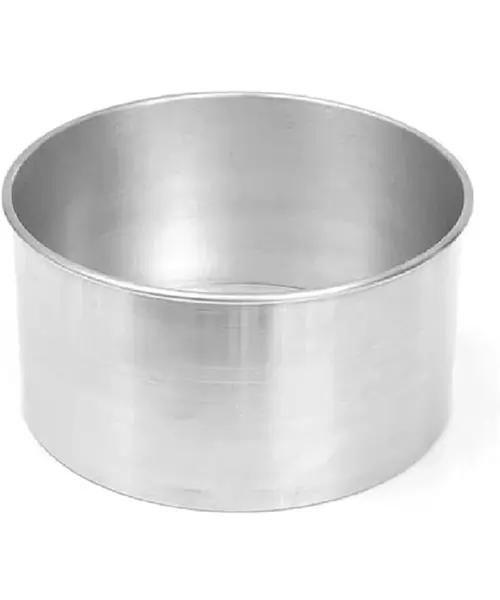 Forma Redonda Para Bolo 25x10cm em Alumínio