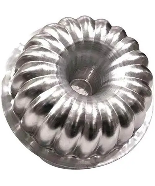 Forma Suíça Decorada Alumínio 22x18x9 Bolo Torta Caparroz