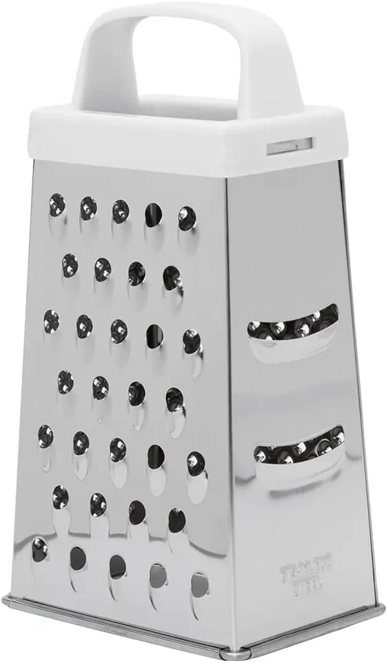 Mimo-Style-Ralador-em-Inox-4-Faces-Laminas-de-Aco-Inoxidavel-Afiadas-Ergonomicamente-Projetado-Com-Uma-Alca-de-Borracha-Ideal-Para-Queijo-Parmesao-Vegetais-Gengibre