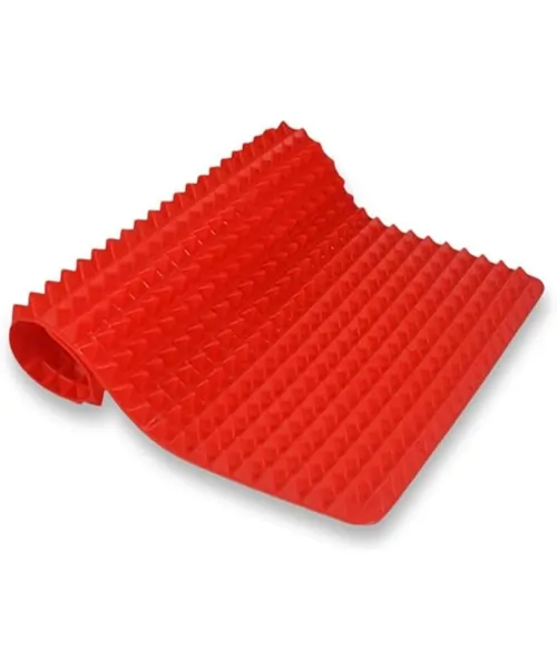 Tapete-Esteira-Culinaria-de-Silicone-Piramidal-para-Assar-Antiaderente-Nao-Gruda-Altamente-Resistente-ao-Calor-e-Frio