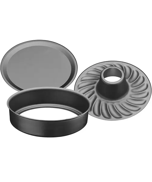 Tramontina 20066026 Forma com Fundo Removível de Alumínio com Revestimento Interno Antiaderente, Grafite, 26 cm