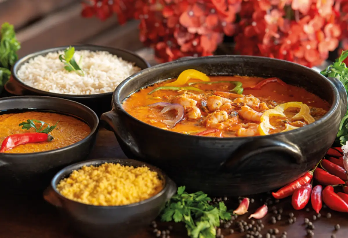 Arroz com Frutos do Mar na Panela de Barro