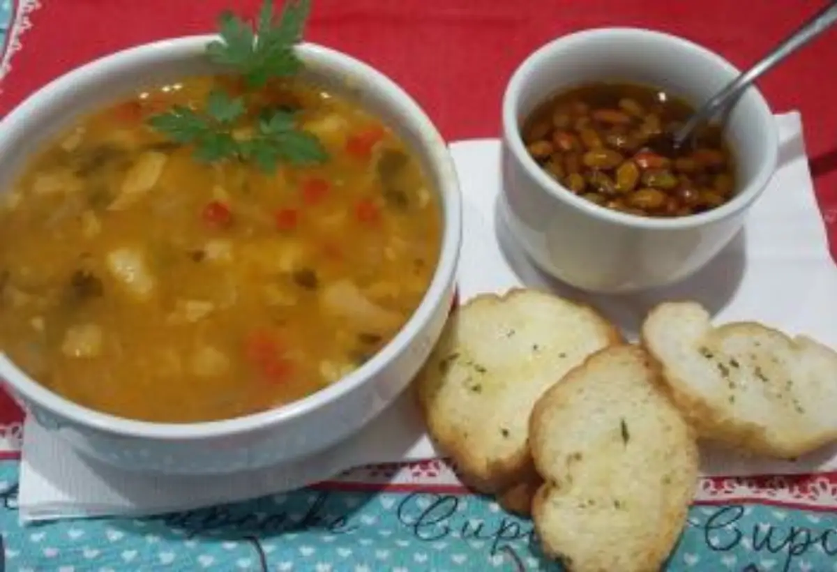 Caldo de Mocotó na Panela de Ferro