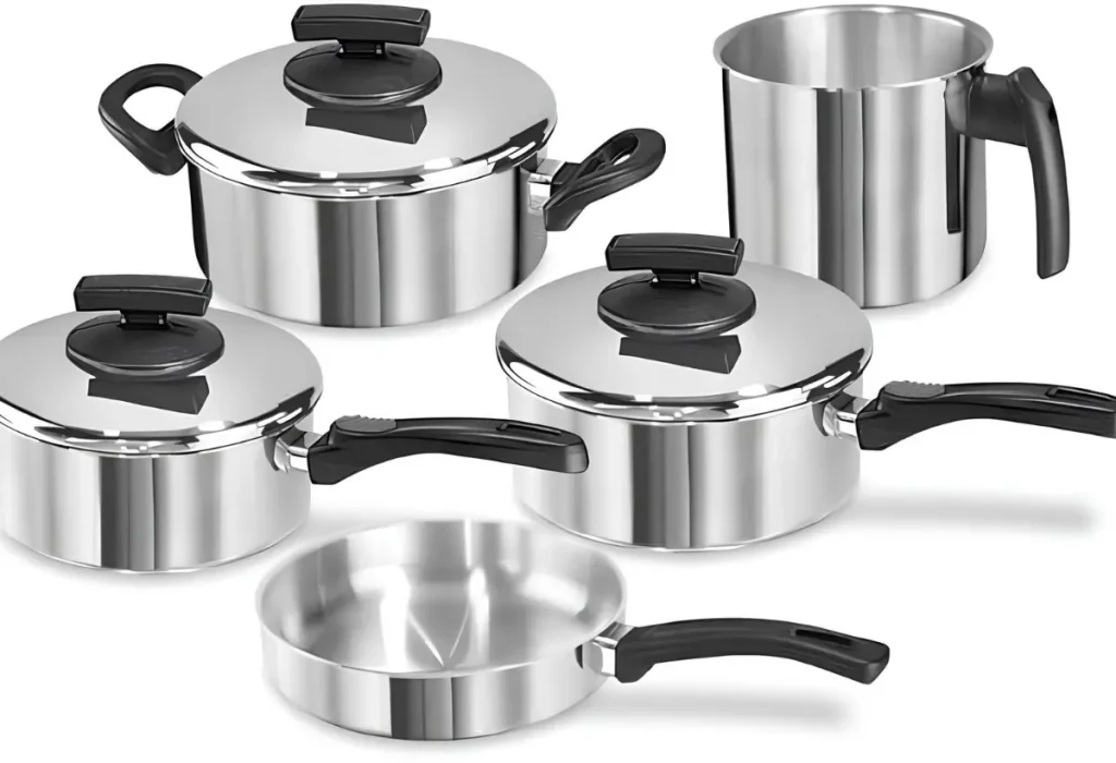 jogo de panela de alumínio.