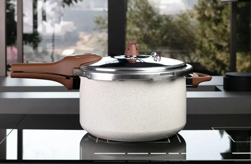 panela pressão ceramica brinox