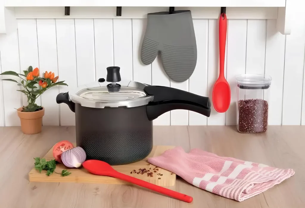 Uma panela de pressão rochedo.