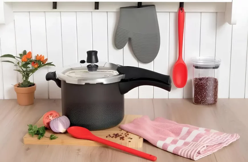 Uma panela de pressão rochedo.