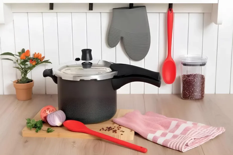 Uma panela de pressão rochedo.