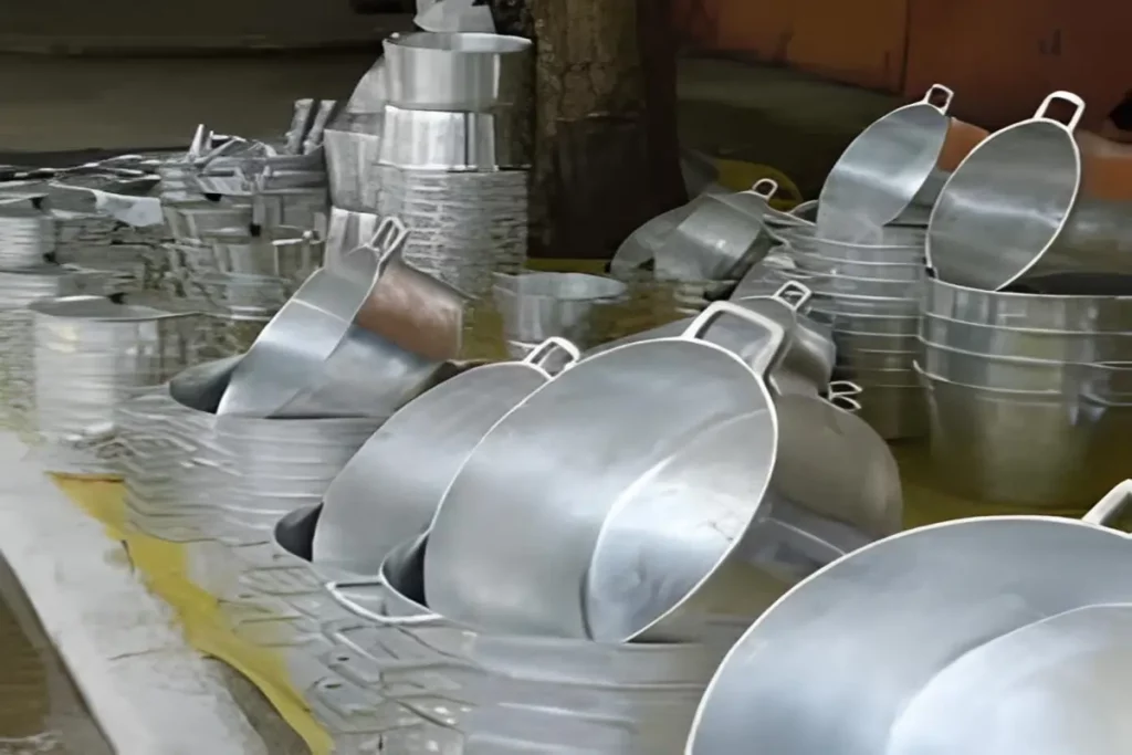 panelas aluminio batido