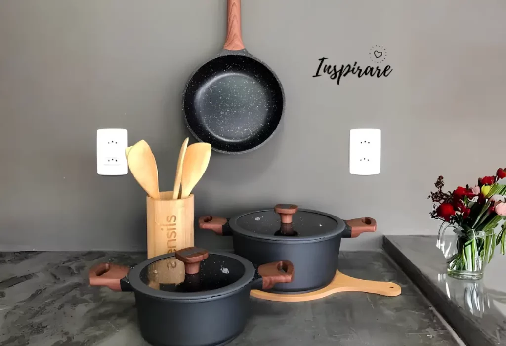 Panelas que não precisam usar óleo.