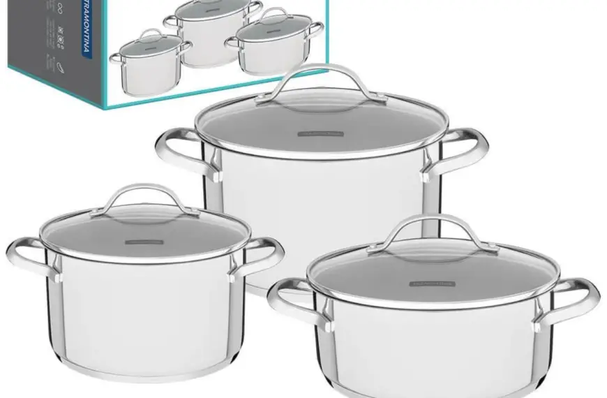 Panela Tramontina de Vidro