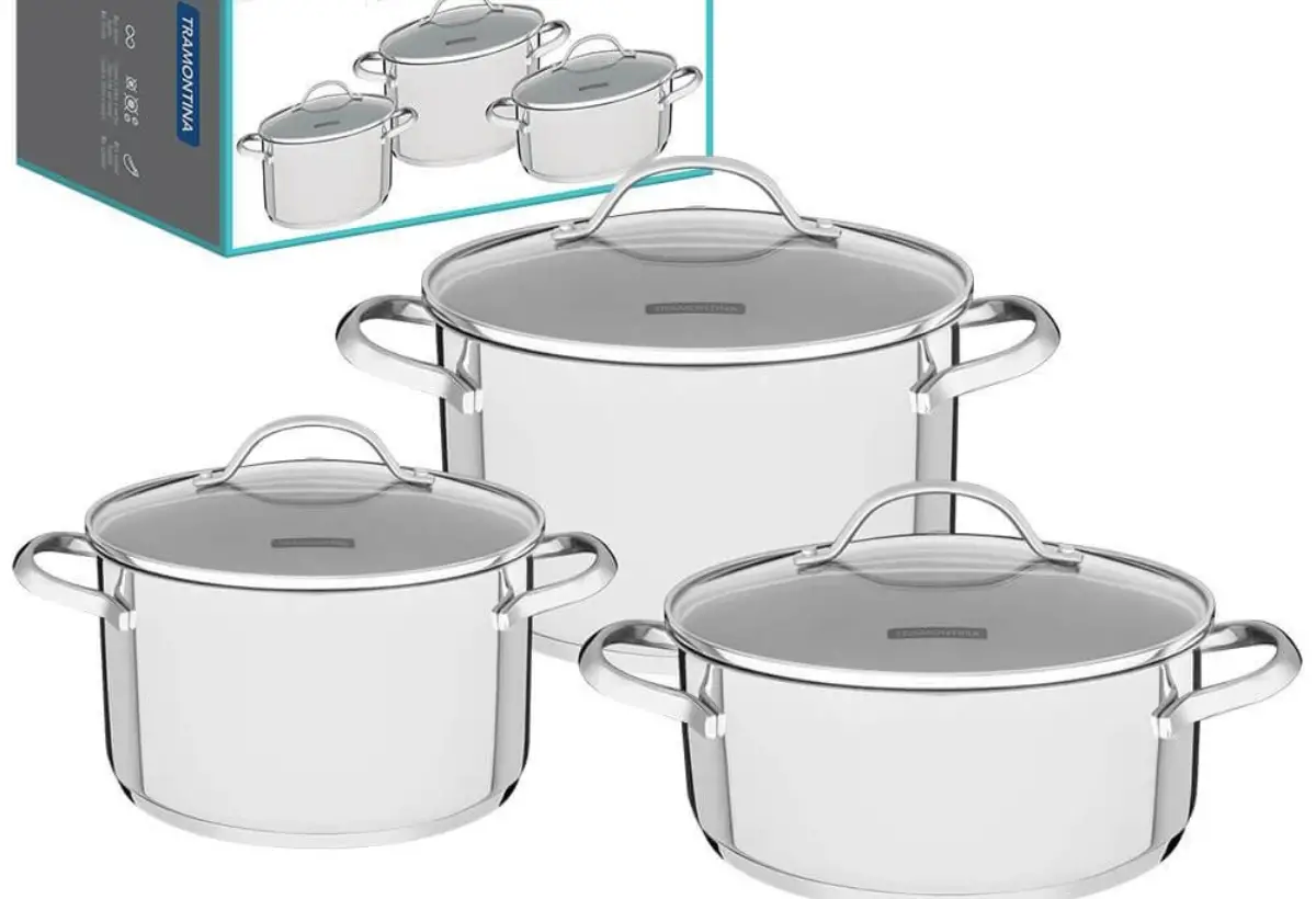 Panela Tramontina de Vidro