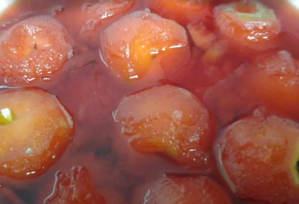 Doces de Maçã feito na panela de pressão.