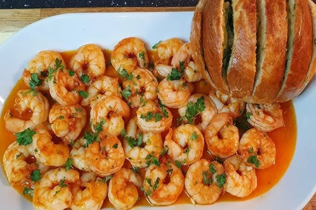 Camarão ao Alho e Manteiga