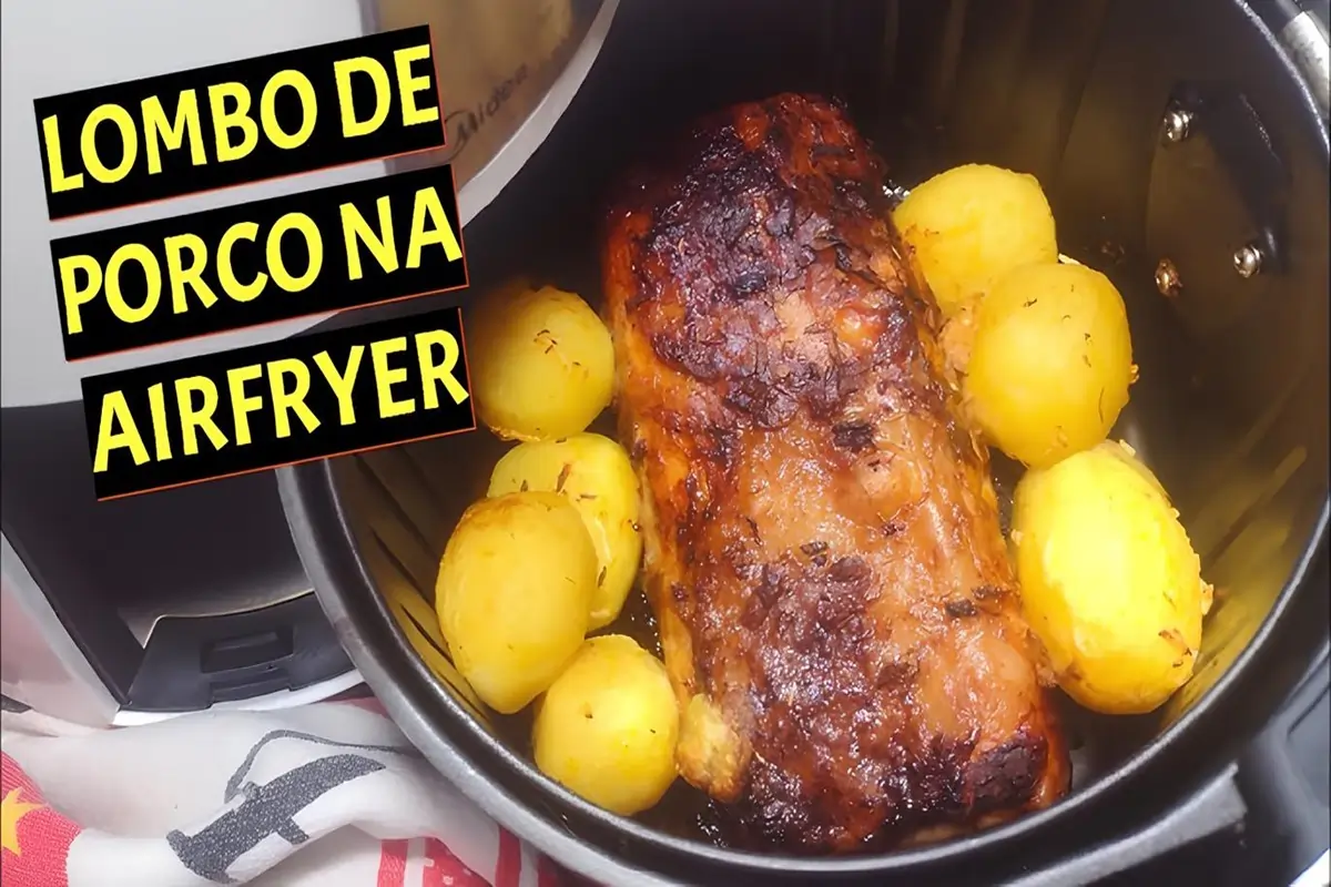 Como Assar Lombo de Porco na Air Fryer