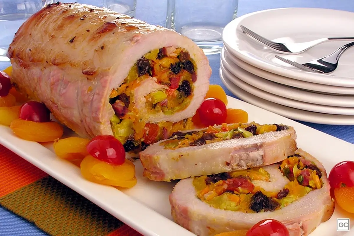 Como Rechear Lombo de Porco para o Natal