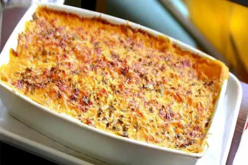 Escondidinho de Bacalhau com Purê de Abóbora