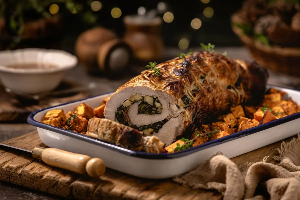 Lombo de Porco Recheado 2