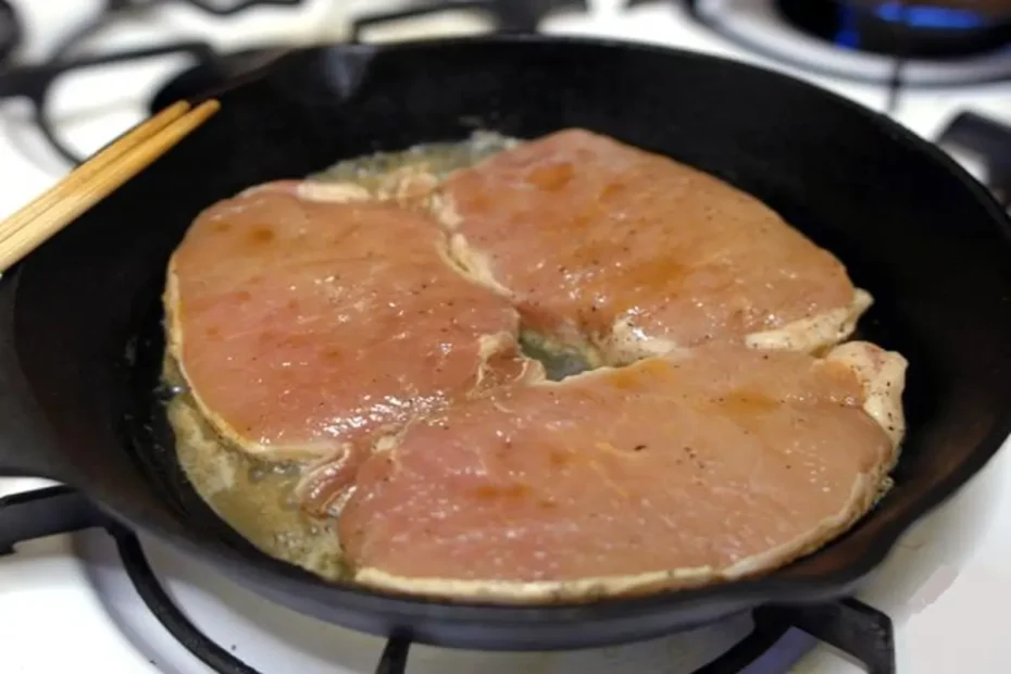 Lombo de Porco na Frigideira