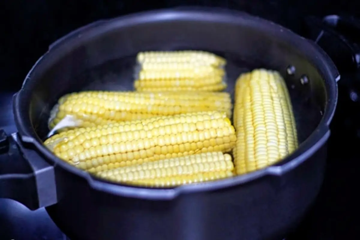 Milho Verde Cozido na Panela de Pressão Simples, Rápido e Delicioso 4
