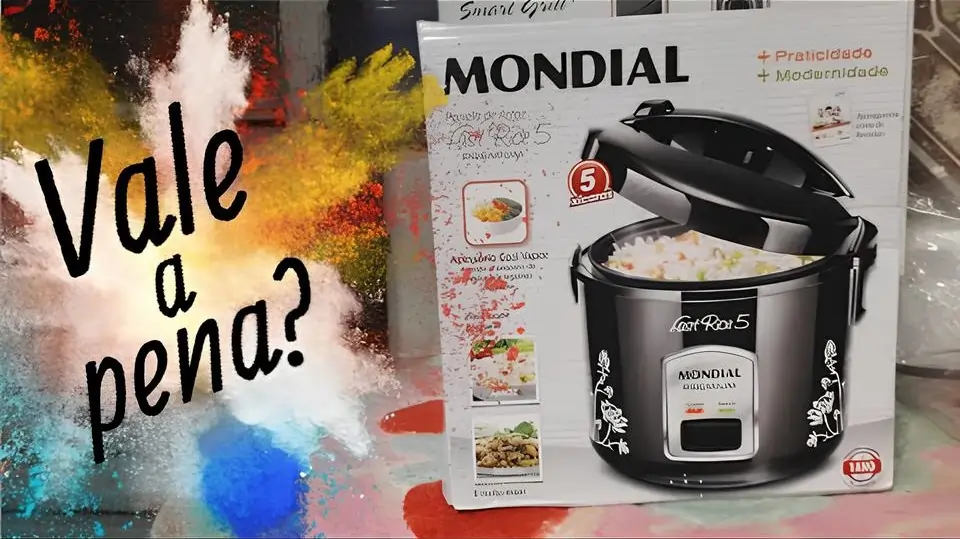 Panela Elétrica de Arroz Mondial Fast Rice 5 2