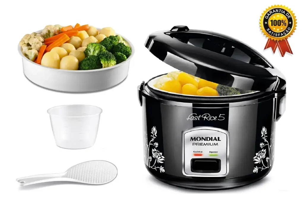 Panela Elétrica de Arroz Mondial Fast Rice 5 3