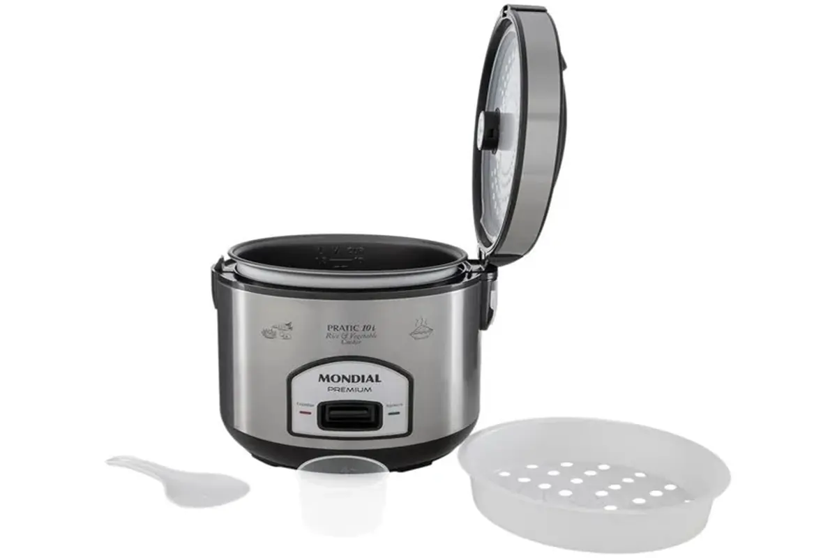 Panela Elétrica de Arroz Mondial PE-42-10X Potência e Praticidade na Cozinha 2