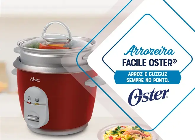 Panela Elétrica de Arroz Oster Facile Vermelho Vale a Pena Análise Completa 3