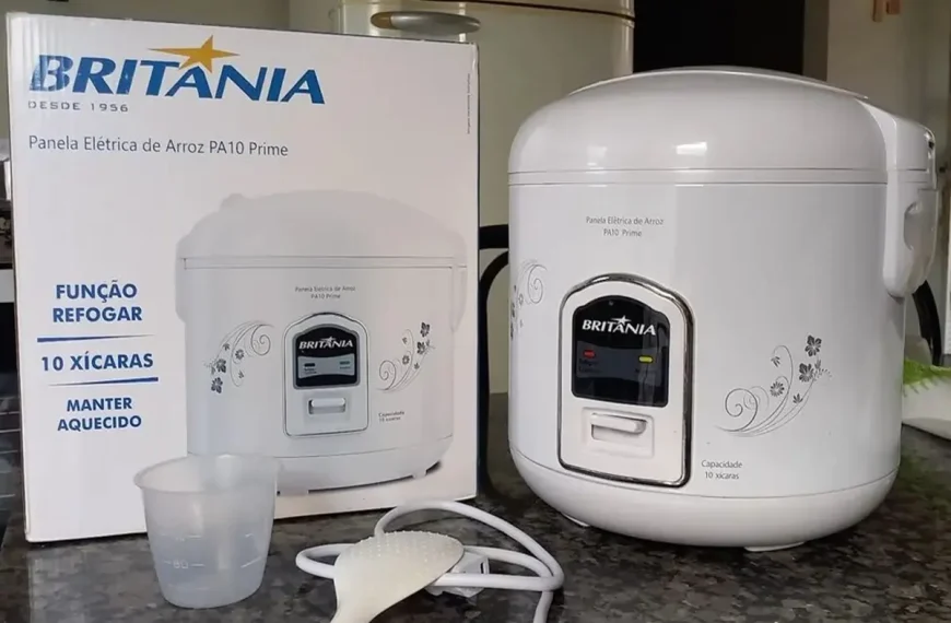 Panela de Arroz Britânia PA10 Prime Vale a Pena Guia Completo com Tudo o Que Você Precisa Saber 4