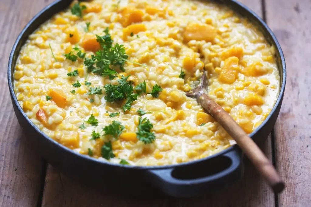 Risoto de Milho Verde Cremoso, Saboroso e Surpreendente