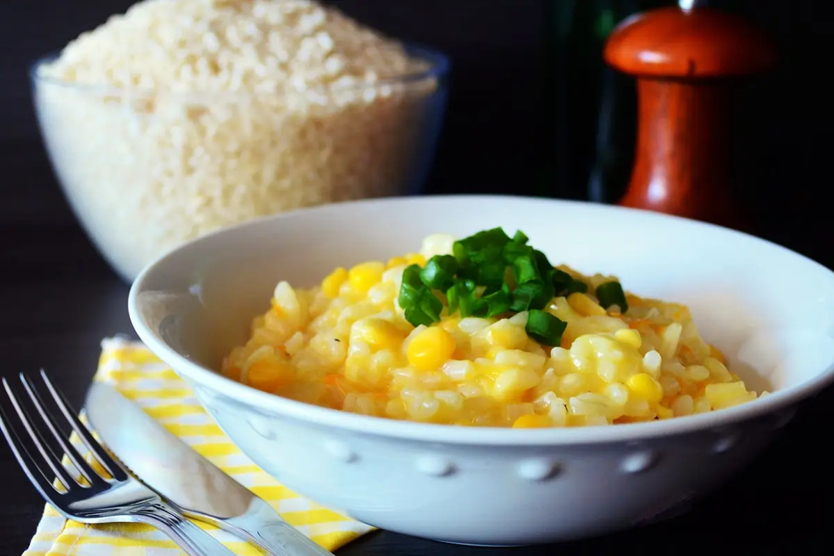 Risoto de Milho Verde Cremoso, Saboroso e Surpreendente 3